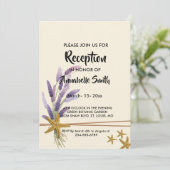 かわいらしシンプル魚披露宴 招待状 (スタンド正面)