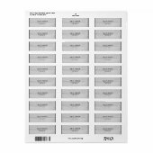 かわいらしスタイリッシュ白木モダン ラベル (フルシート)