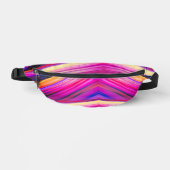 かわいらしストライプ型 ファニーパック (正面)