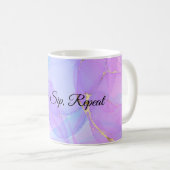 かわいらしスローガンのコーヒーマグ コーヒーマグカップ (正面右)