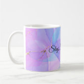 かわいらしスローガンのコーヒーマグ コーヒーマグカップ (左)