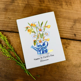 かわいらしダフォジルスセント・デイビッドの日のパーソナライズ