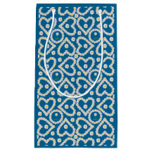 かわいらしデイジーチェーンオンブルーカスタム抱き枕