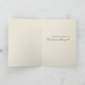 かわいらしデイジーパーソナライズされたAge FunBirthdayカード カード (内部)