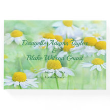 かわいらしデイジーフローラ、スクリプトフォント結婚の