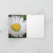 かわいらしデイジー ノートカード (内部)