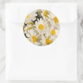 かわいらしデイジー ラウンドシール (バッグ)