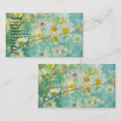 かわいらしデイジー 名刺 (正面/裏面)