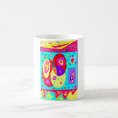 かわいらしデザインクラシック コーヒーマグカップ (中央)