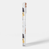 かわいらしデザインモノグラムのイニシャル松クリスマス Case-Mate iPhoneケース (裏面 / 右)