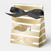 かわいらしハイヒールシューズ「女の子の最高の友達」 フェイバーボックス (正面サイド)