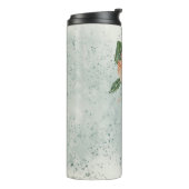 かわいらしハイビスカスとキュートなバードサーマルタンブラー タンブラー (回転左)