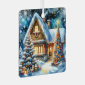 かわいらしハウスインフェスティバルクリスマス メタルオーナメント (正面右)