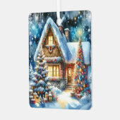 かわいらしハウスインフェスティバルクリスマス メタルオーナメント (正面左)