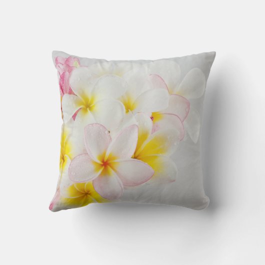 かわいらしハワイアンフローラ装飾装飾用クッション クッション (裏面)
