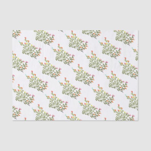 かわいらしハートティッシュペーパー 薄葉紙 (正面)