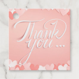 かわいらしハートデザイン フェイバータグ