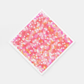 かわいらしハート スタンダードランチョンナプキン (角)