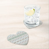 かわいらしハート ペーパーコースター (インサイチュ)