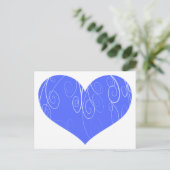 かわいらしハート ポストカード (スタンド正面)