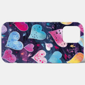 かわいらしハート Case-Mate iPhoneケース (裏面 (横))