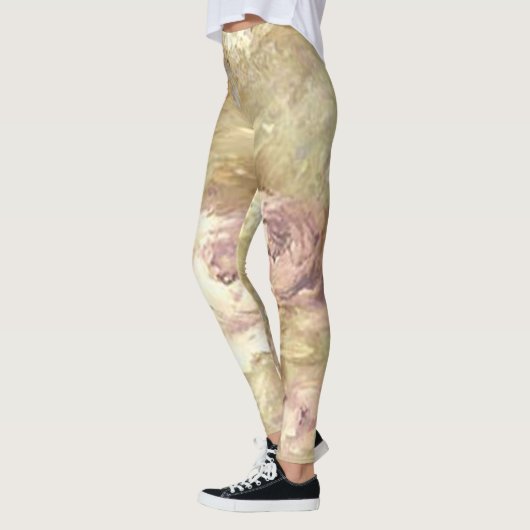 かわいらしバラガーデンレギンス レギンス (左)