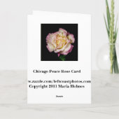 かわいらしバラサンキューカード サンキューカード (裏面)