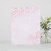 かわいらしバラピンクおよびフォイル効果紙 (スタンド正面)