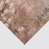 かわいらしバラ金ゴールド絵を描フローラ 薄葉紙 (詳細)