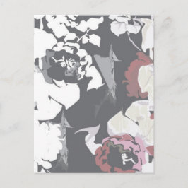 かわいらしバラ ポストカード