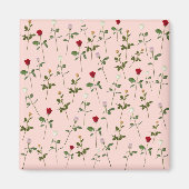 かわいらしバラ マグネット (正面)