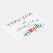 かわいらしバラ&ユーカリ結婚ブーケ ゲストブック (コーナー)