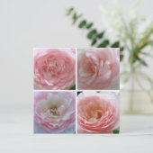 かわいらしバラ 招待状 (スタンド正面)