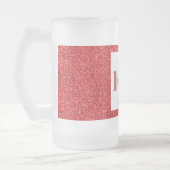 かわいらしパーソナライズされた誕生日グラスのマグギフト16th フロストグラスビールジョッキ (左)