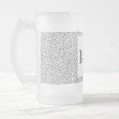 かわいらしパーソナライズされた誕生日グラスのマグギフト18th フロストグラスビールジョッキ (左)