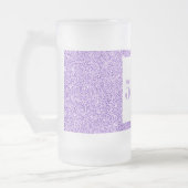 かわいらしパーソナライズされた誕生日グラスのマグギフト50th フロストグラスビールジョッキ (左)