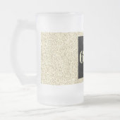 かわいらしパーソナライズされた誕生日グラスのマグギフト60th フロストグラスビールジョッキ (左)