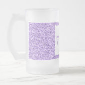 かわいらしパーソナライズされた誕生日グラスのマグギフト70th フロストグラスビールジョッキ (左)