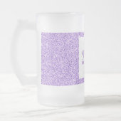 かわいらしパーソナライズされた誕生日グラスmagプレゼント21日 フロストグラスビールジョッキ (左)