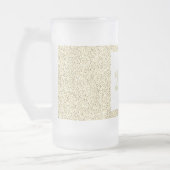 かわいらしパーソナライズされた誕生日グラスmagプレゼント21日 フロストグラスビールジョッキ (左)