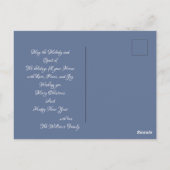 かわいらしパーソナライズされたChristmas Photo Card ポストカード (裏面)