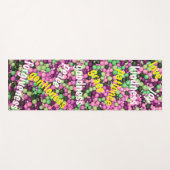 かわいらしビーズ&徳ヨガマット ヨガマット (正面(横))