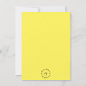 かわいらしビーズ&Virtueフラットグリーティングカード (裏面)