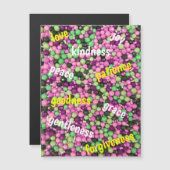 かわいらしビーズ&Virtue磁気カード (正面/裏面)