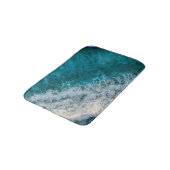 かわいらしビーチの風景 バスマット (アングル)