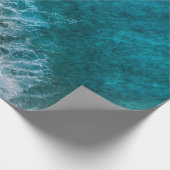 かわいらしビーチの風景 ラッピングペーパー (角)