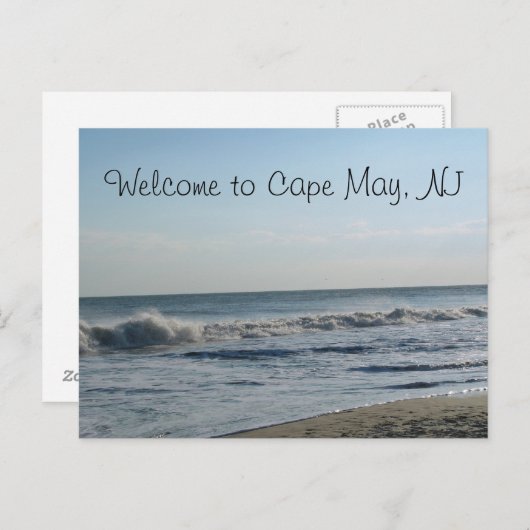 かわいらしビーチ&サンドケープメイNJ ポストカード (正面/裏面)