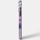 かわいらしピンクの花モダン抽象芸術 Case-Mate iPhoneケース (裏面 / 左)