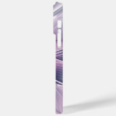 かわいらしピンクの花モダン抽象芸術 Case-Mate iPhoneケース (裏面 / 左)