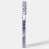 かわいらしピンクの花モダン抽象芸術 Case-Mate iPhoneケース (裏面 / 右)